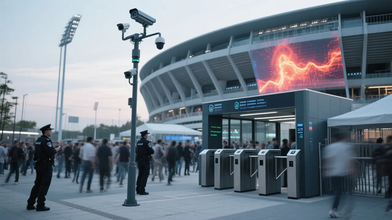 2026世界杯安保升级：AI 视频监控到数据联动指挥平台，如何织就“智慧安保”之网？