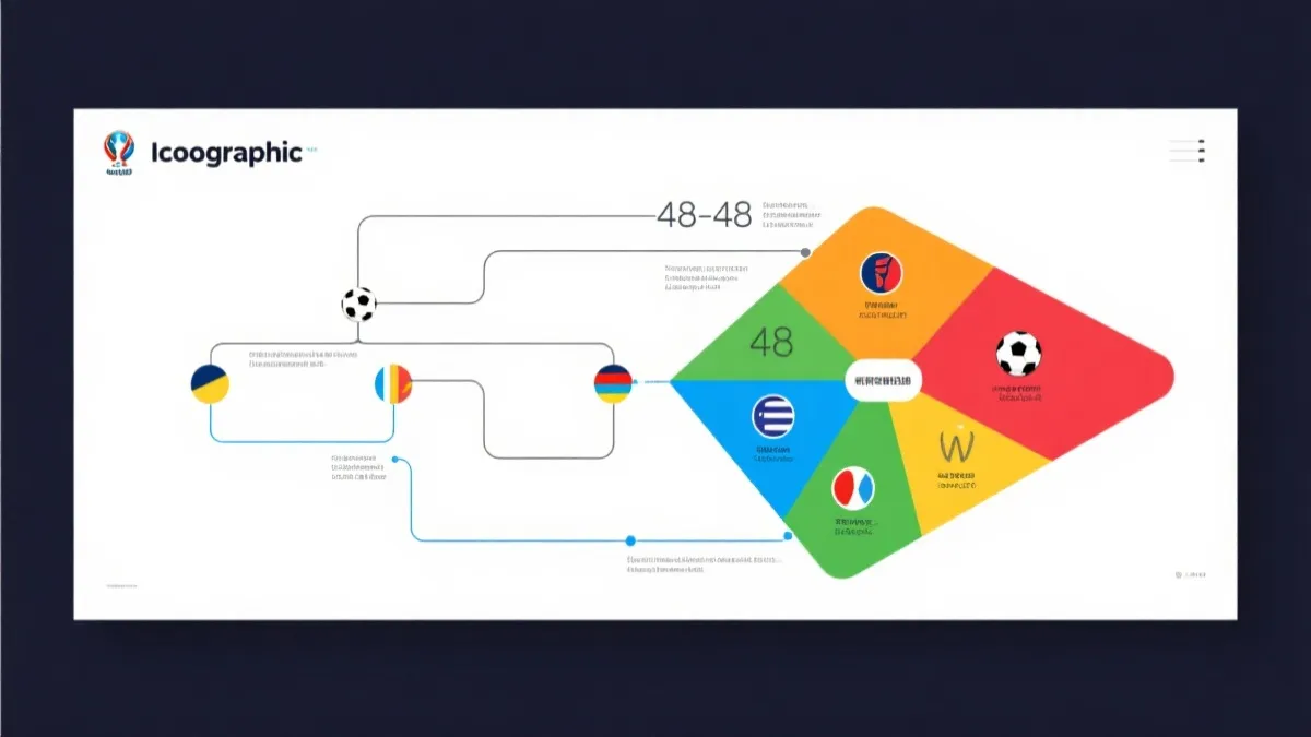 2026 世界杯出线规则在哪看？48 队新赛制一页读懂：各大洲名额、积分判定与洲际附加赛全指南